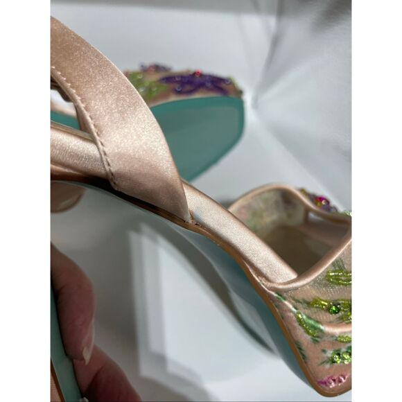 Betsey Johnson Viven Platform Sandal 9.5 - Picture 15 of 16